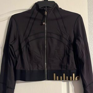limited edition lululemon cropped define jacket